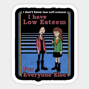 Girl And Friend For Everyone Else Sticker